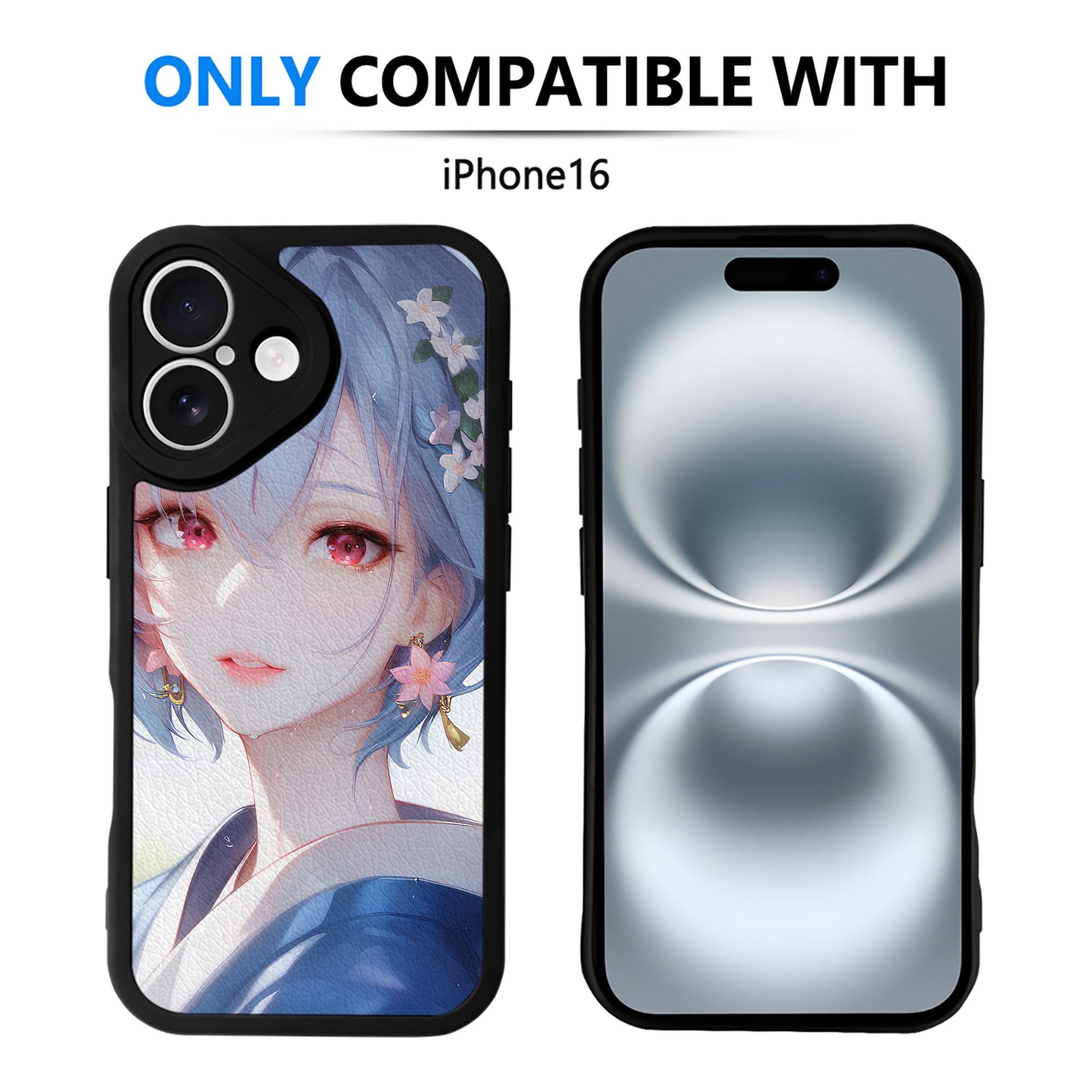 （画像用） EVA 新世紀エヴァンゲリオン 【iPhone 16シリーズ対応】シリコンスマホケース（レザー調） 材質：シリコン